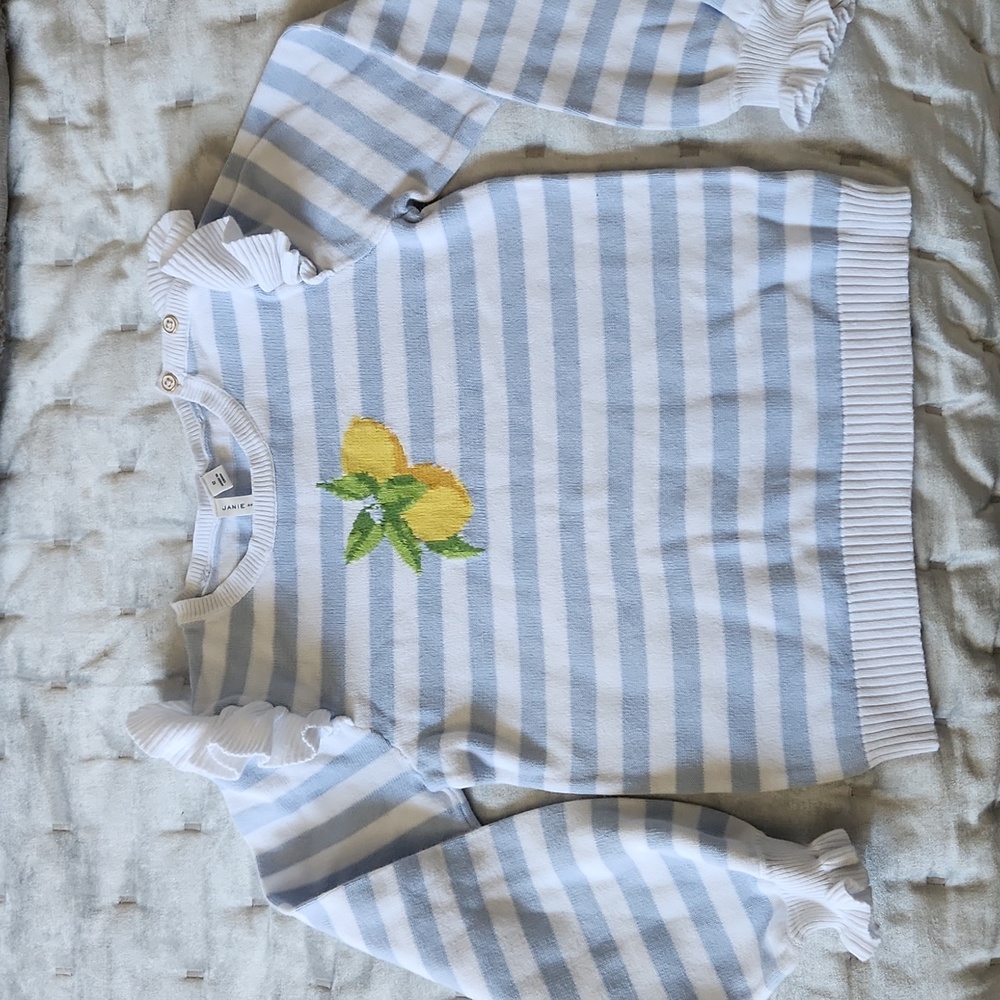 Janie & Jack Lemon Sweater